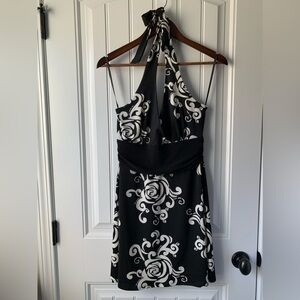 White House Black Market Tunic Halter Top sz S
